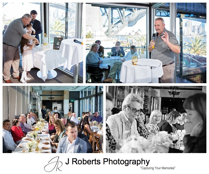 60th Birthday Party Photography Sydney Aqua Dining Milsons Point 